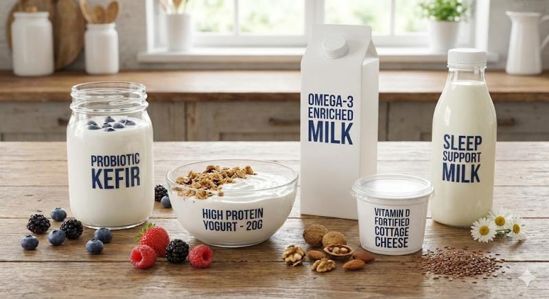 Probiotic and functional dairy applications